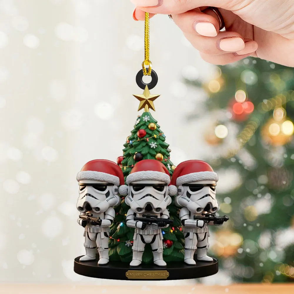 Star Wars x Christmas Custom Shape 2-sided Acrylic Ornament – MNPST0953
