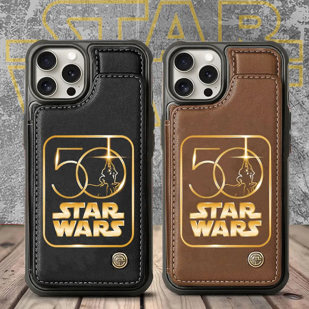 Star Wars Leather Wallet Phone Case – MAITM 12492 MNPST1046