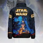 Star Wars 3D Stand Collar Puffer Jacket – MNPST0776