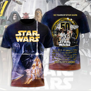 Star Wars 50th Anniversary 2027 3D Apparel – MNPST0018