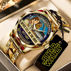 Star Wars 50th Anniversary 2027 Alloy Luxury Quartz Watch – MNPST0339