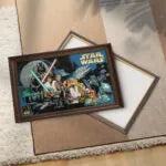 Star Wars 50th Anniversary 2027 Rectangle Canvas With Inner Frame – MNPST0015