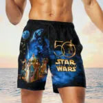 Star Wars 50th Anniversary 3D Casual Shorts – MNPST0270