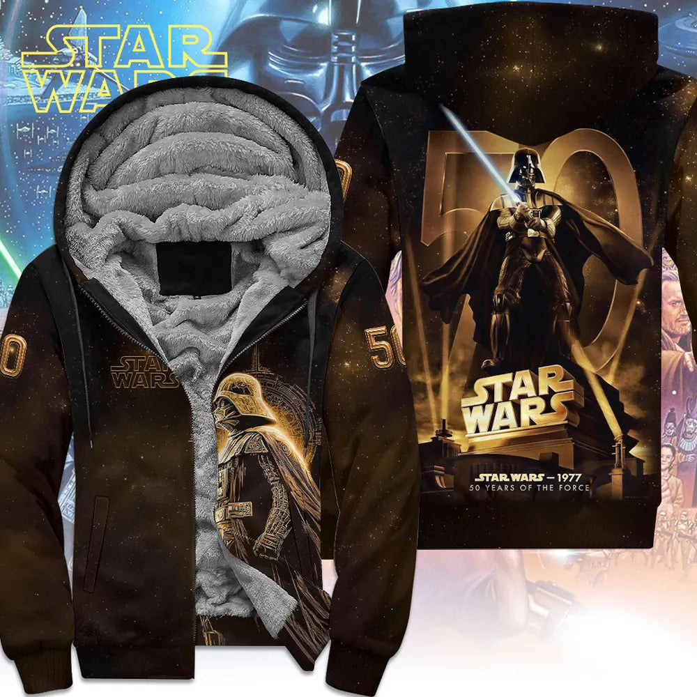 Star Wars 50th Anniversary 3D Fleece Zip Hoodie – MNPST0311