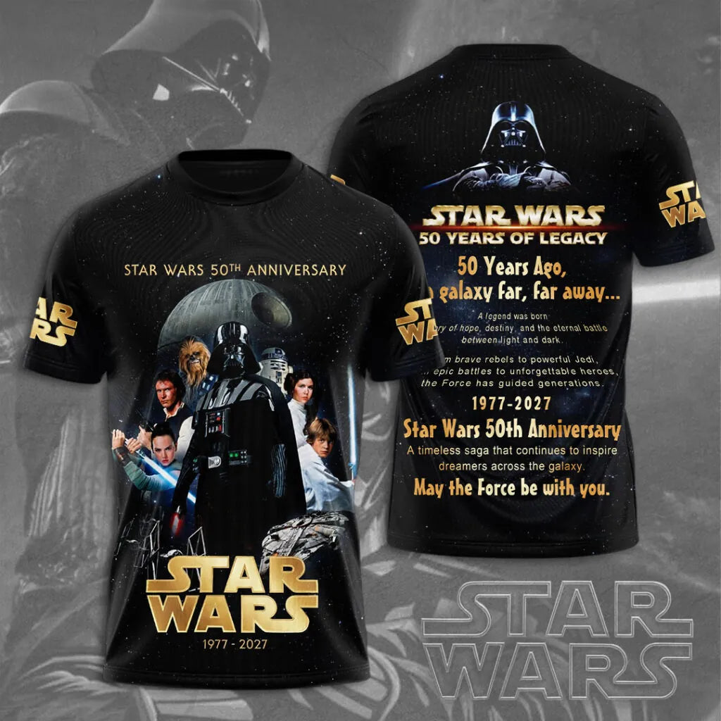 Star Wars 50th Anniversary 3D Apparel – MNPST0059