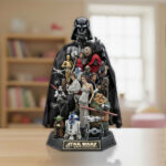 Star Wars 50th Anniversary Custom Shape Acrylic Plaque – MNPST0313