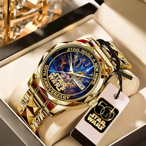 Star Wars 50th Anniversary Alloy Luxury Quartz Watch – MNPST0328