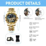 Star Wars 50th Anniversary Alloy Luxury Quartz Watch – MNPST0123