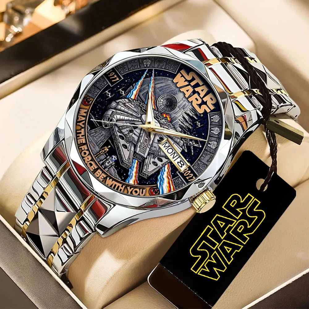 Star Wars 50th Anniversary Alloy Luxury Quartz Watch – MNPST0162