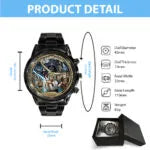 Star Wars 50th Anniversary Black Stainless Steel Watch – MNPST0121
