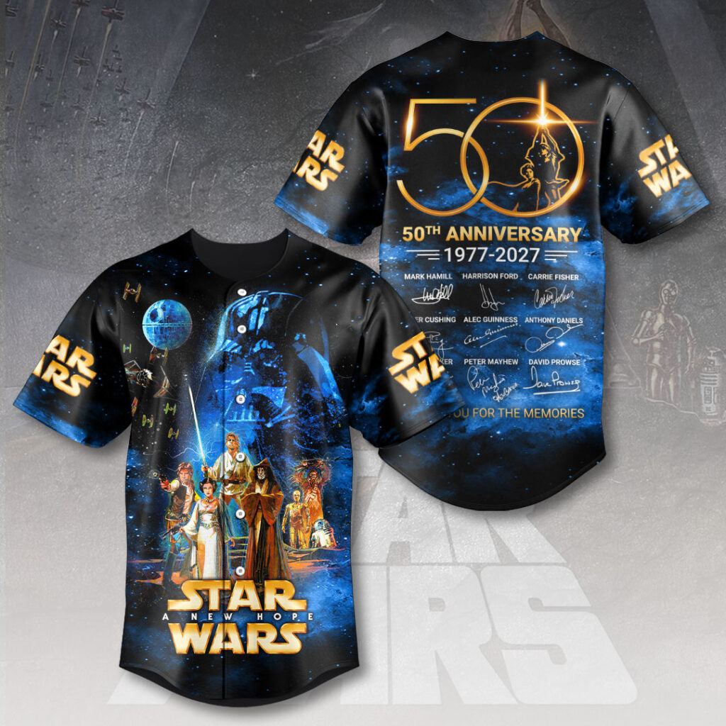 Star Wars 50th Anniversary Baseball Jersey – MNPST0504
