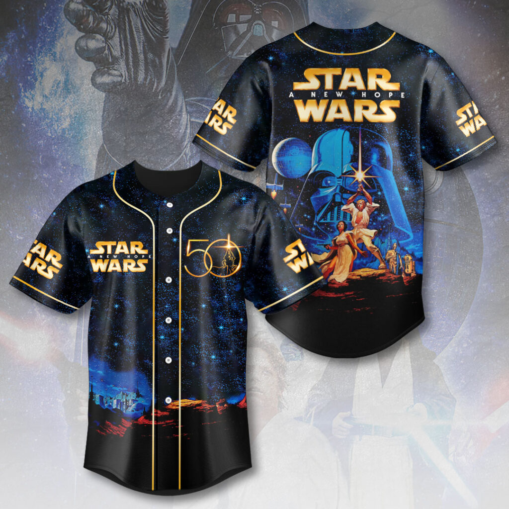 Star Wars 50th Anniversary Baseball Jersey – MNPST0503
