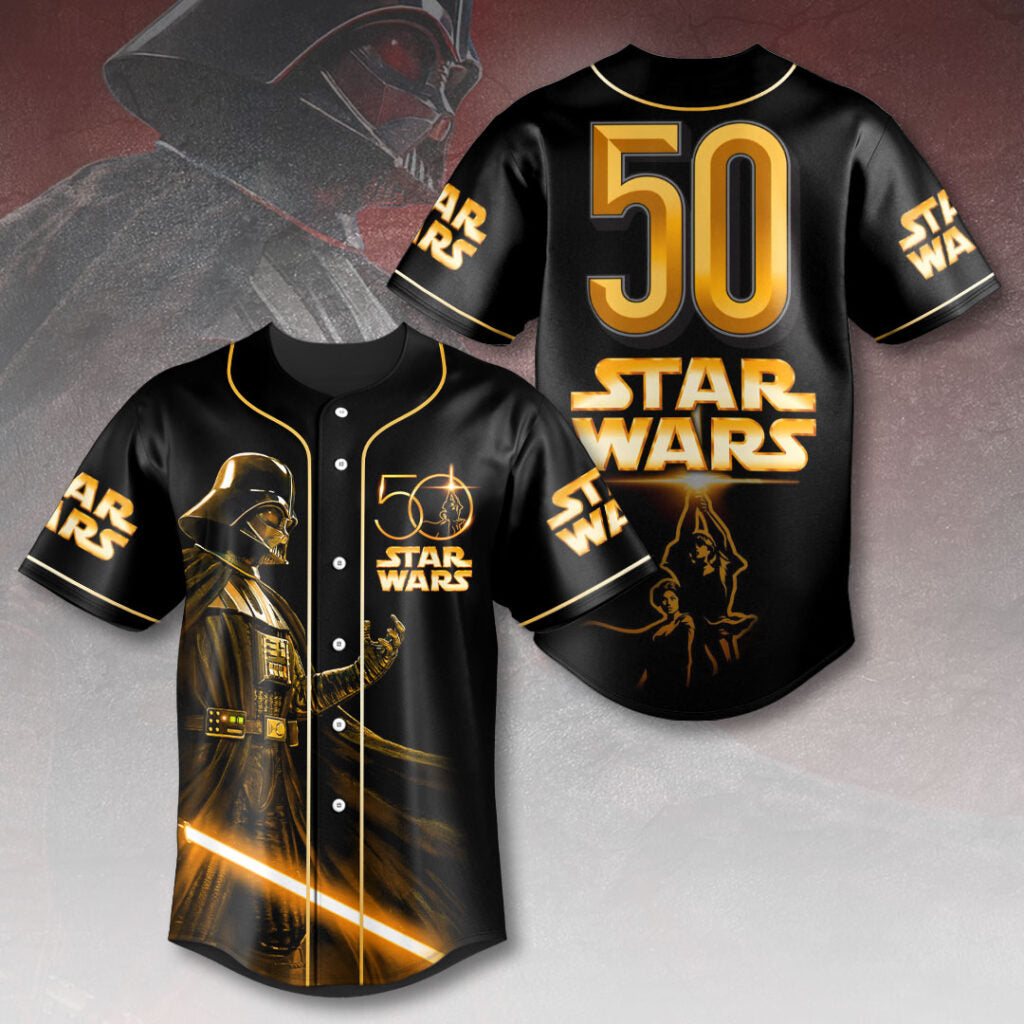 Star Wars 50th Anniversary Baseball Jersey – MNPST0360