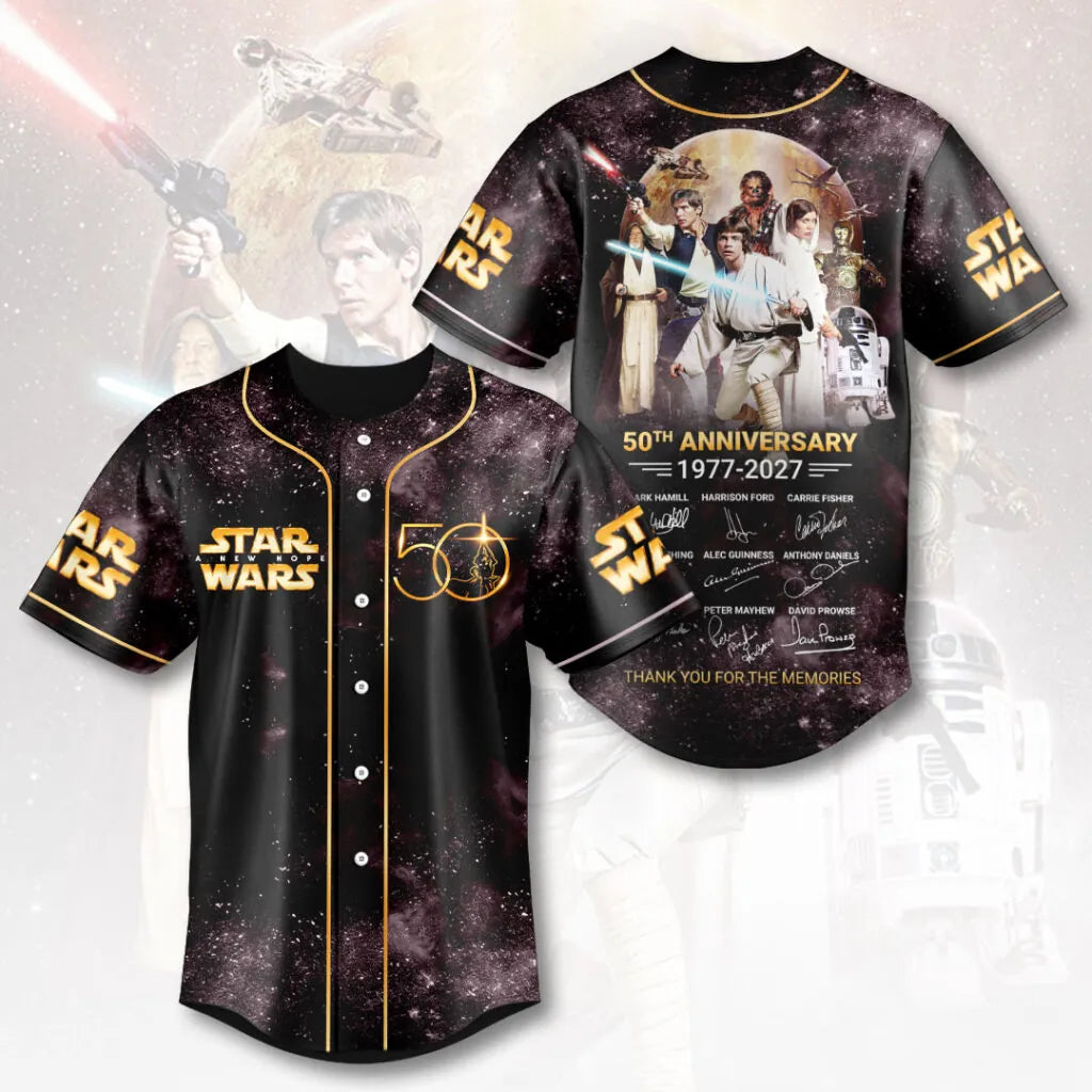 Star Wars 50th Anniversary Baseball Jersey – MNPST0227