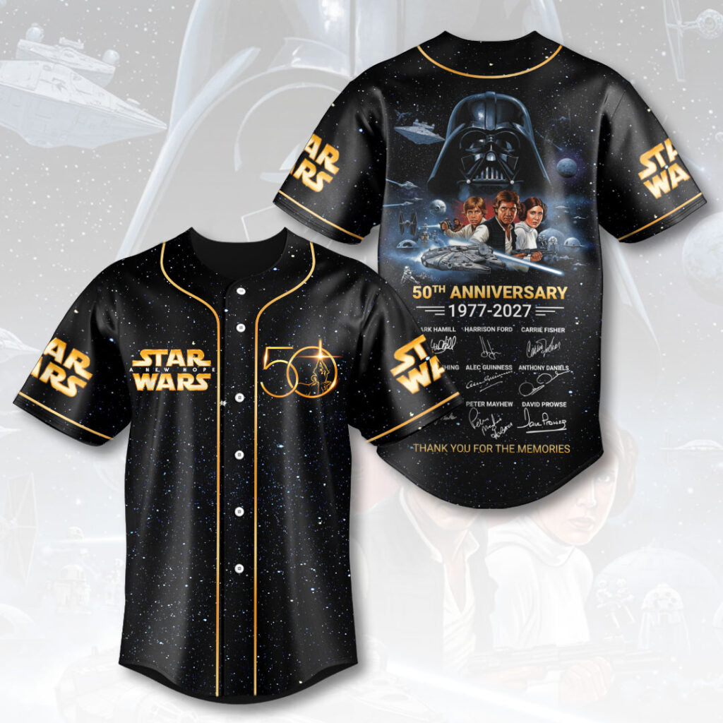 Star Wars 50th Anniversary Baseball Jersey – MNPST0212