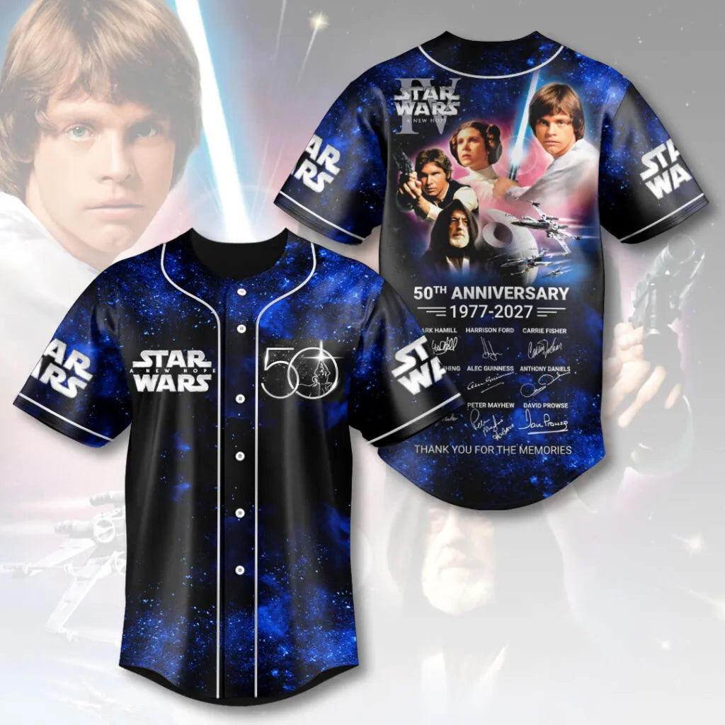 Star Wars 50th Anniversary Baseball Jersey – MNPST0211