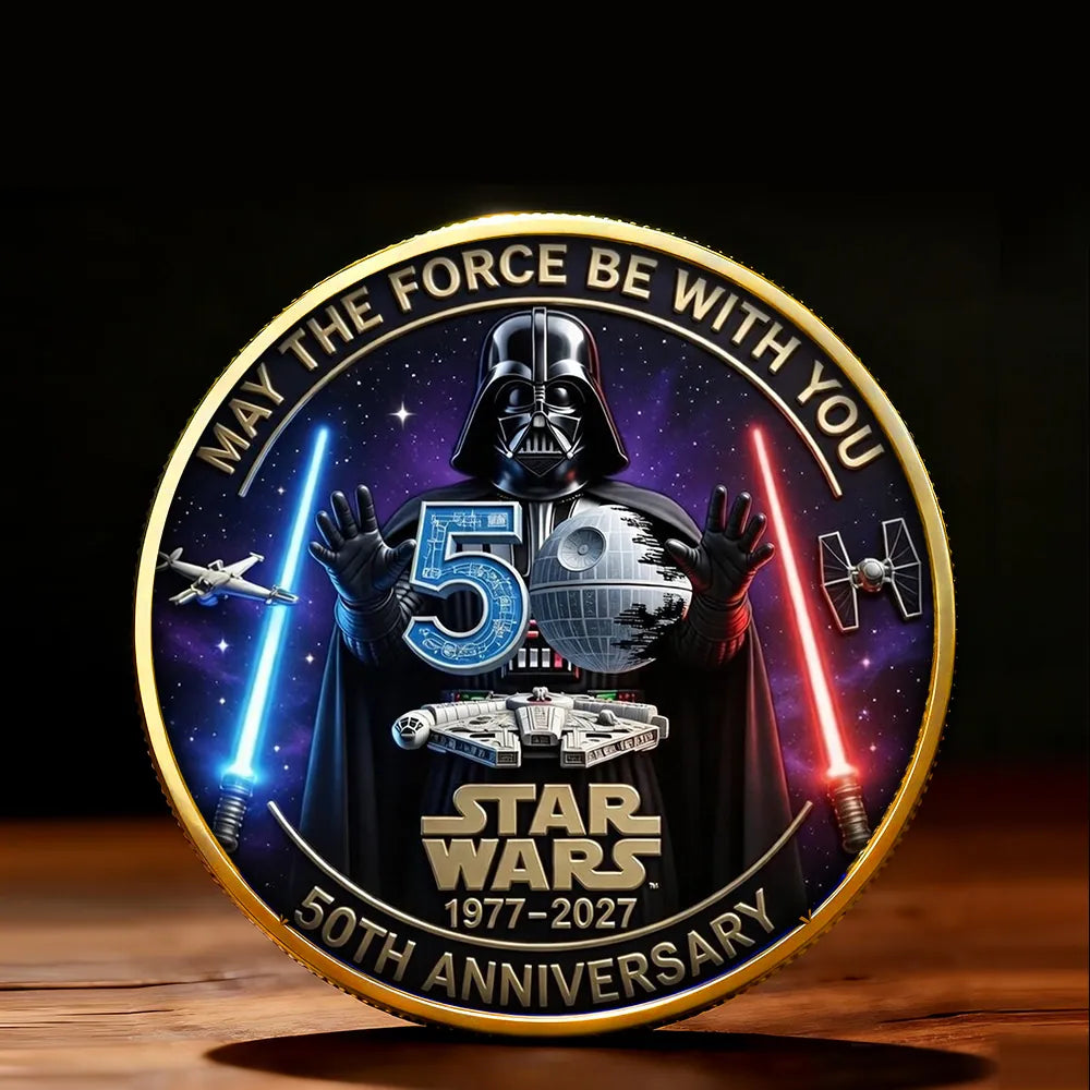 Star Wars 50th Anniversary Commemorative Coin – MNPST0203