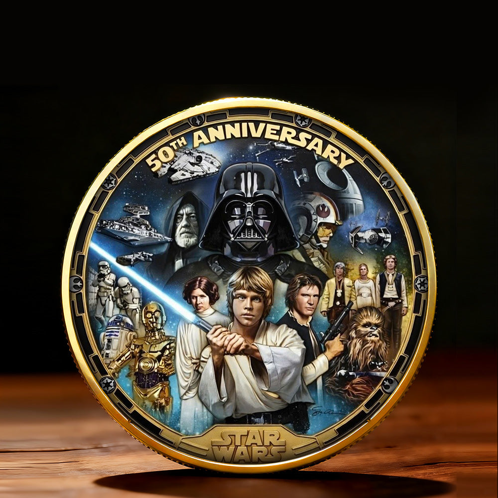 Star Wars 50th Anniversary Commemorative Coin – MNPST0131