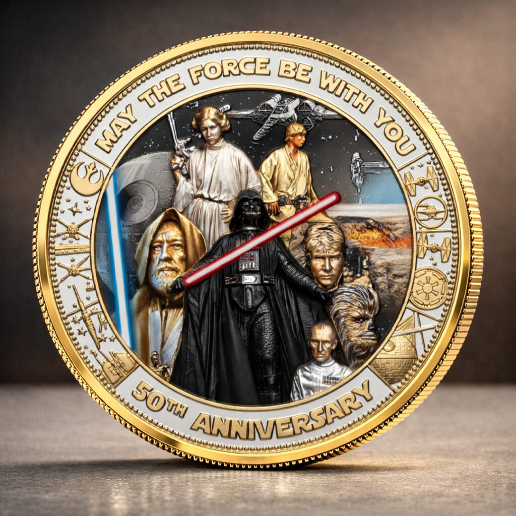 Star Wars 50th Anniversary Commemorative Coin – MNPST0112
