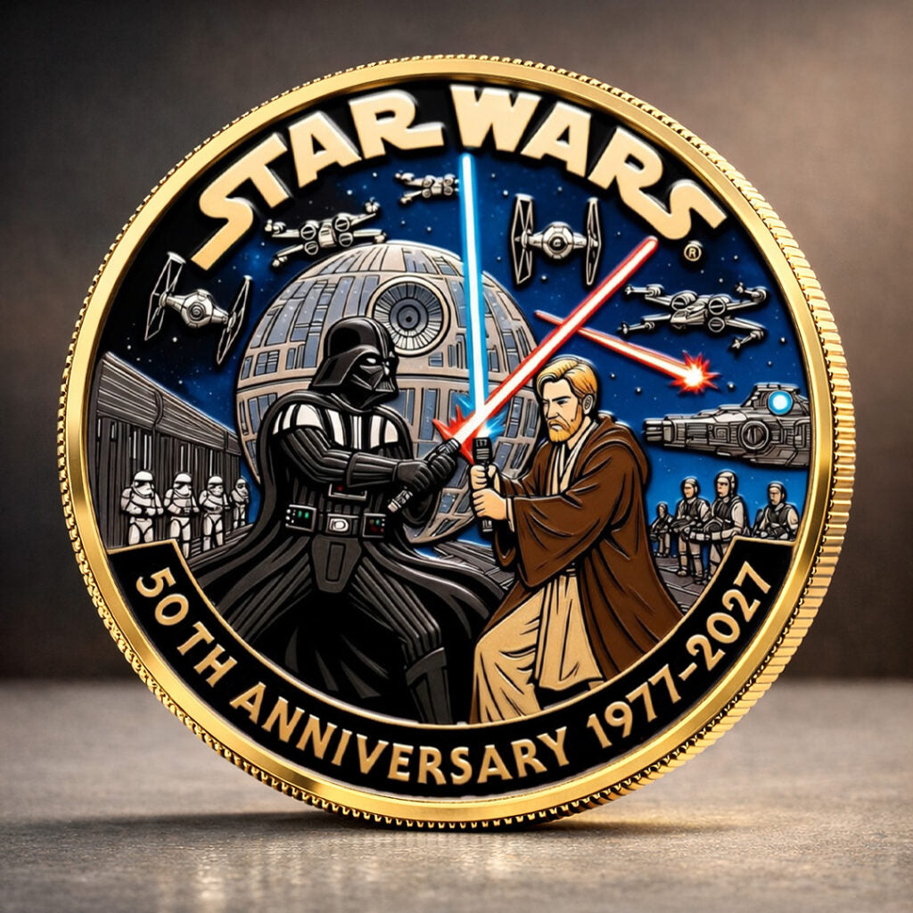 Star Wars 50th Anniversary Commemorative Coin – MNPST0099