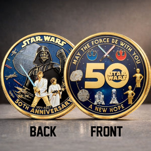 Star Wars 50th Anniversary Commemorative Coin – MNPST0045