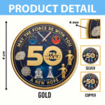 Star Wars 50th Anniversary Commemorative Coin – MNPST0045