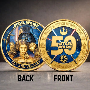 Star Wars 50th Anniversary Commemorative Coin – MNPST0030