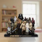 Star Wars 50th Anniversary Custom Shape Acrylic Plaque – MNPST0127