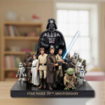 Star Wars 50th Anniversary Custom Shape Acrylic Plaque – MNPST0126