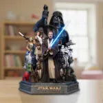 Star Wars 50th Anniversary Custom Shape Acrylic Plaque – MNPST0103
