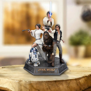 Star Wars 50th Anniversary Custom Shape Acrylic Plaque – MNPST0107