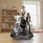 Star Wars 50th Anniversary Custom Shape Acrylic Plaque – MNPST0107