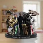 Star Wars 50th Anniversary Custom Shape Acrylic Plaque – MNPST0061