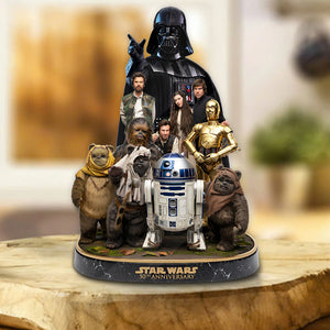 Star Wars 50th Anniversary Custom Shape Acrylic Plaque – MNPST0046