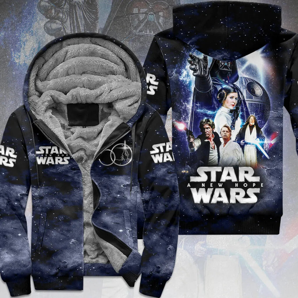 Star Wars 3D Fleece Zip Hoodie – MNPST0799