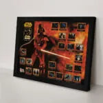 Star Wars 50th Anniversary Rectangle Canvas With Inner Frame – MNPST0314