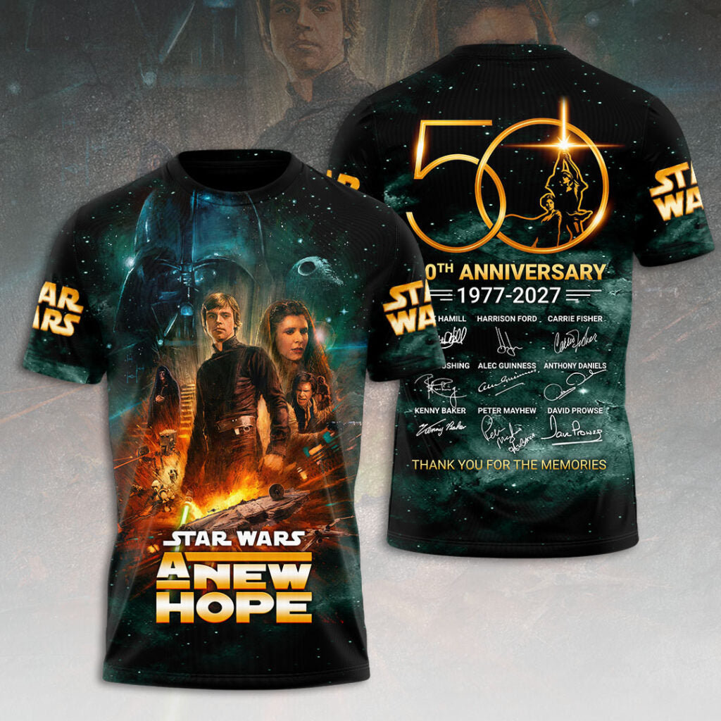 Star Wars 50th Anniversary 3D Apparel – MNPST0520