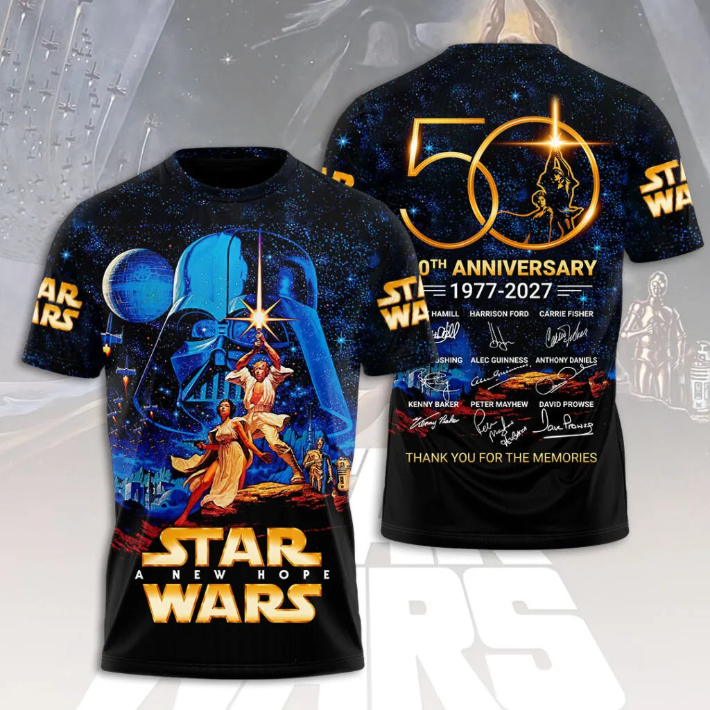 Star Wars 50th Anniversary 3D Apparel – MNPST0519