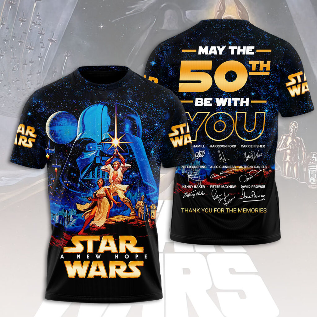 Star Wars 50th Anniversary 3D Apparel – MNPST0219
