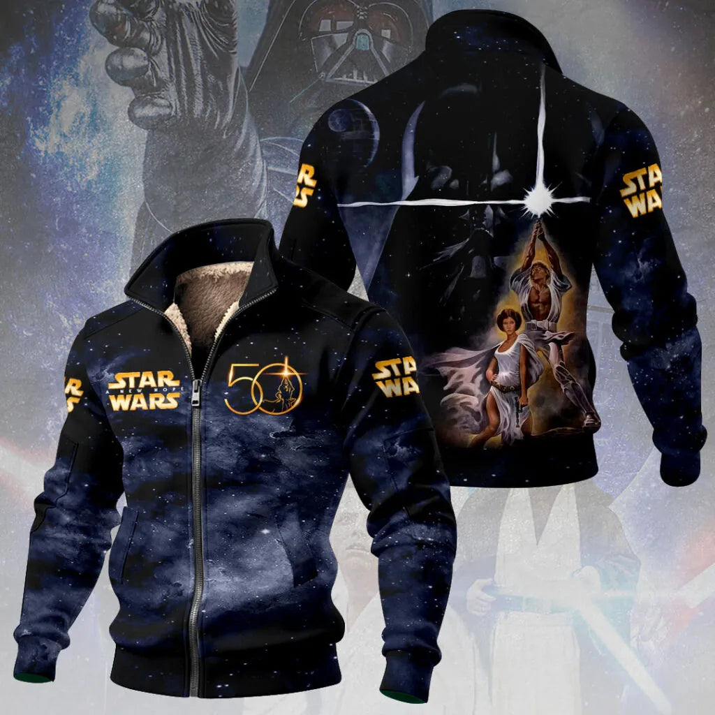 Star Wars 50th Anniversary Thick Knit Fleece Jacket – MNPST0553