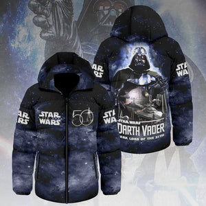 Star Wars 50th Anniversary Thickened Down Hooded Jacket – MNPST0832