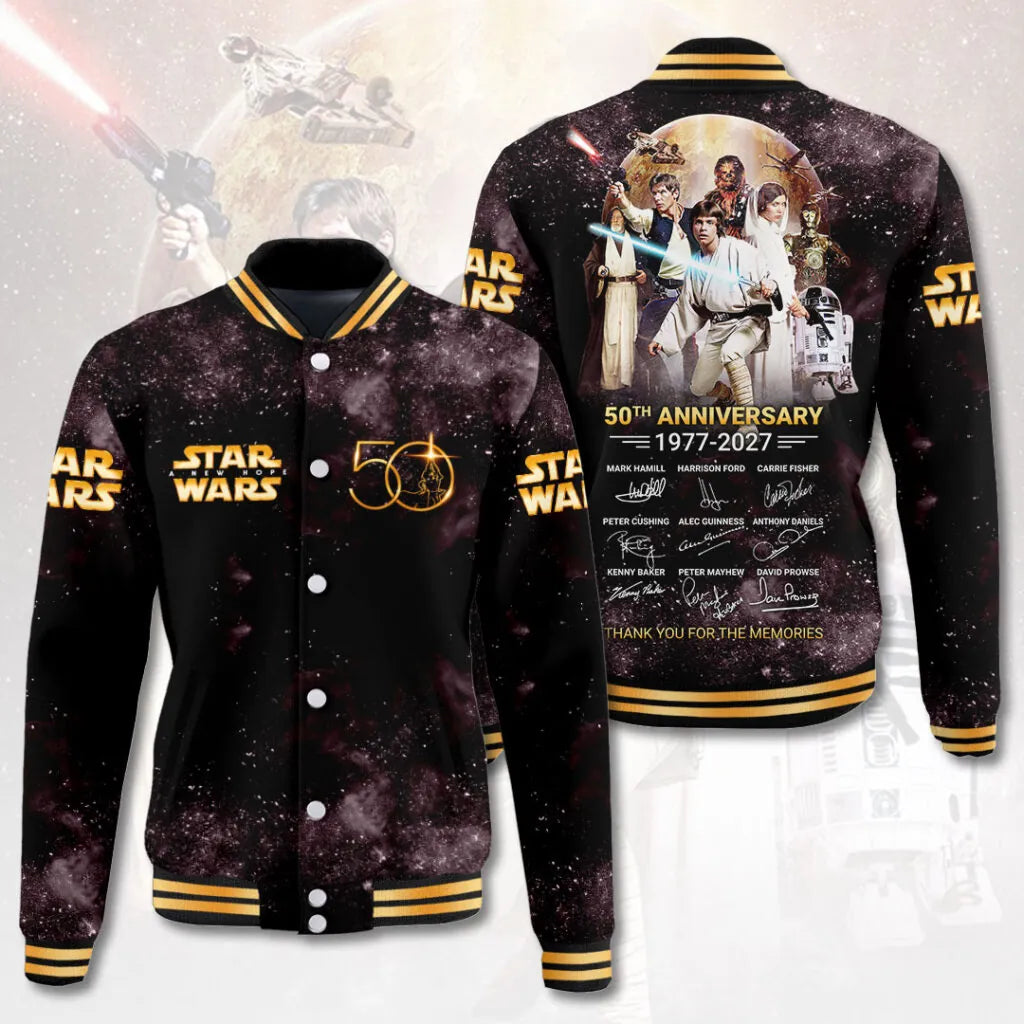 Star Wars 50th Anniversary Varsity Jacket – MNPST0213