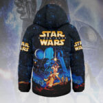 Star Wars 50th Anniversary Thickened Down Hooded Jacket – MNPST0858