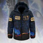 Star Wars 50th Anniversary Thickened Down Hooded Jacket – MNPST0858