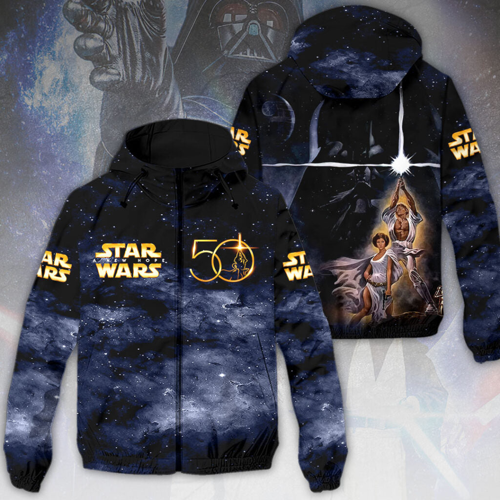 Star Wars 50th Anniversary 3D Windbreaker Jacket – MNPST0830