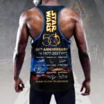 Star Wars 50th Anniversary Y-Back Muscle Tank Top – MNPST0280
