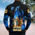 Star Wars 50th Anniversary Zip Polo Shirt – MNPST0215