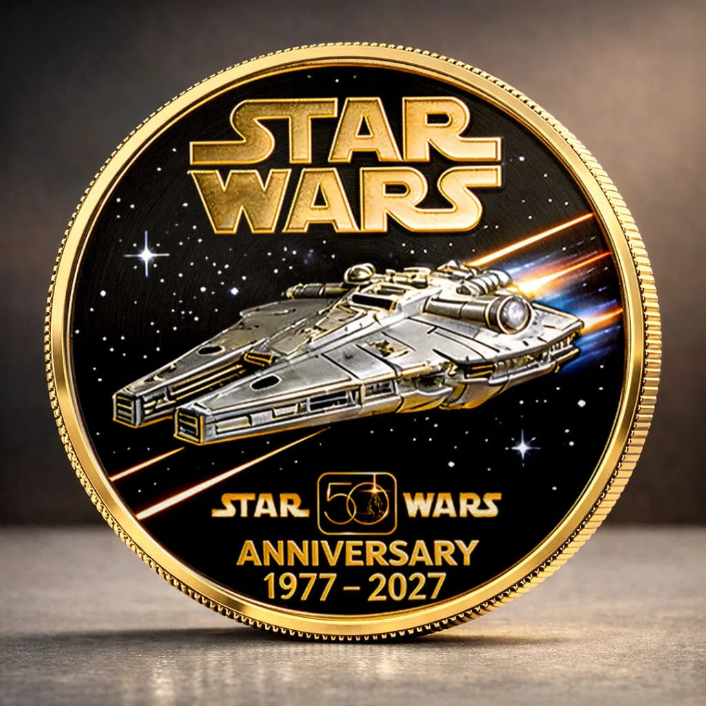 Star Wars 50th Anniversary Commemorative Coin – MNPST0174