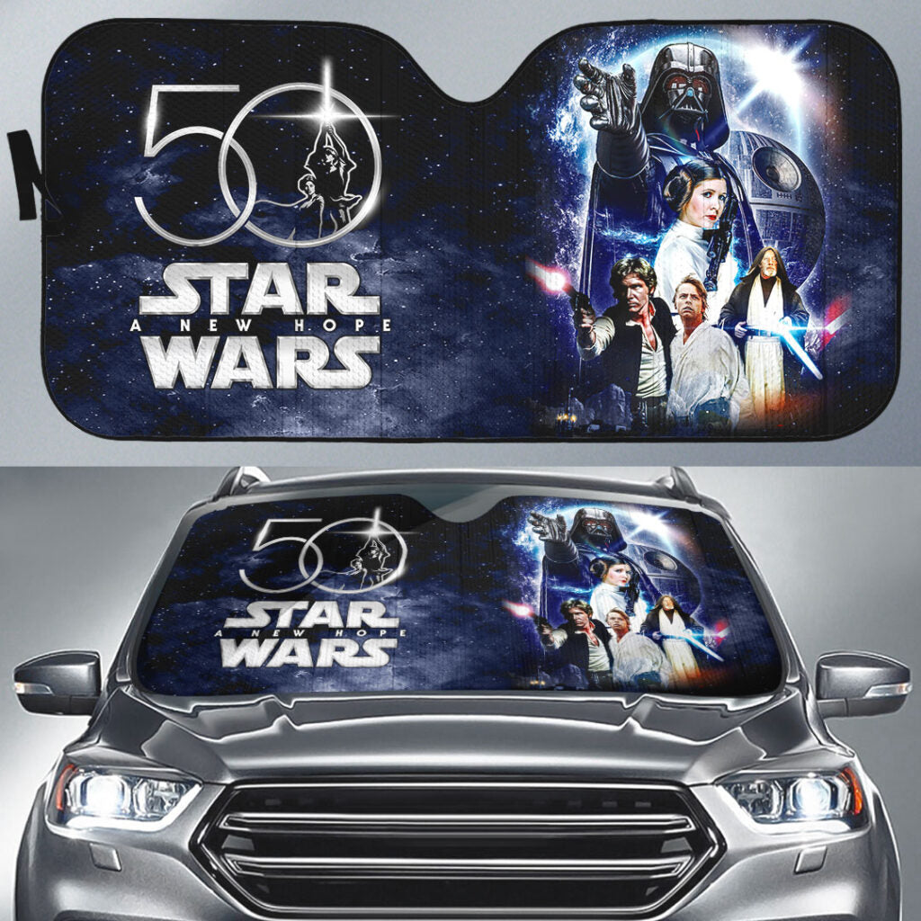 Star Wars 50th Anniversary Auto Sun Shade – MNPST0982
