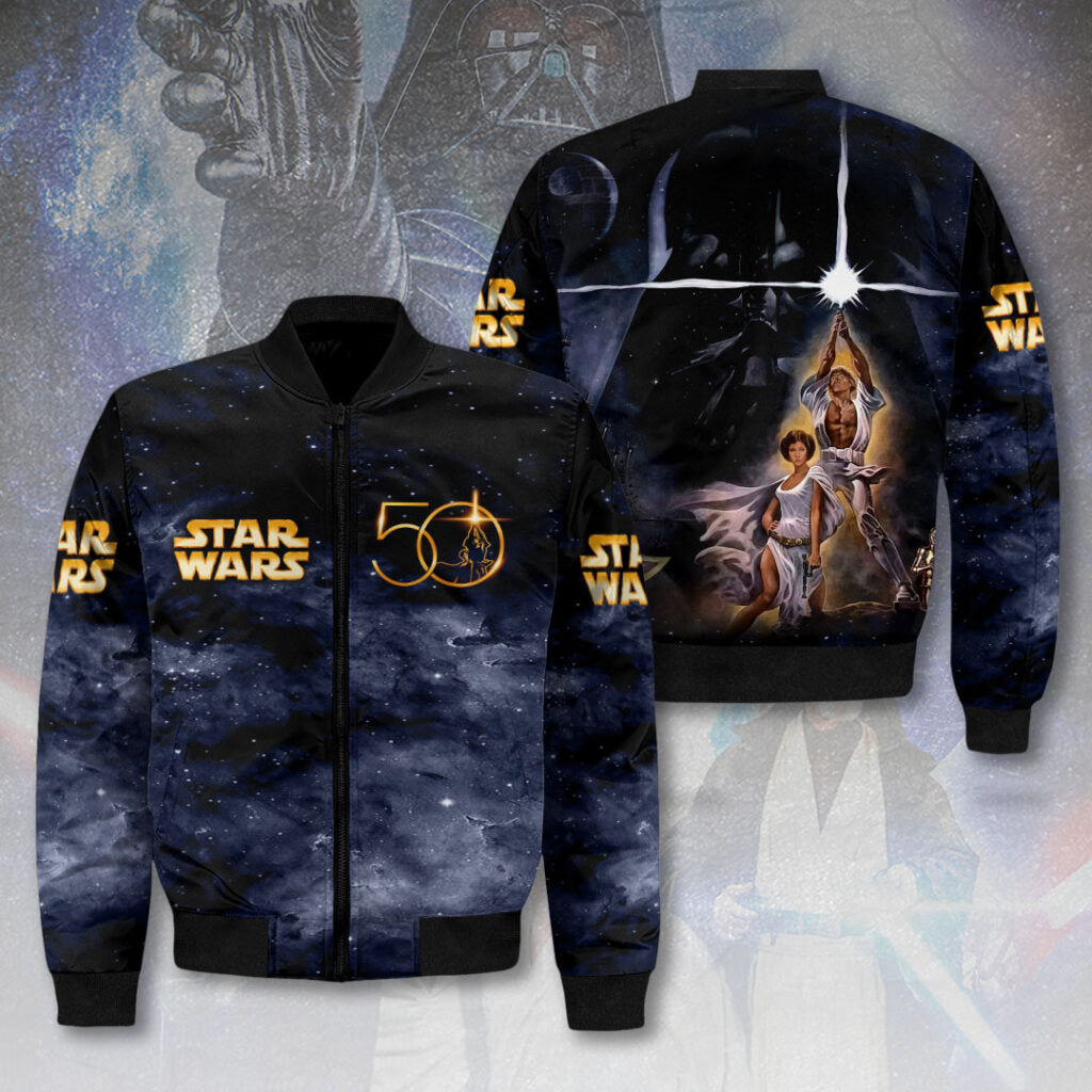Star Wars 50th Anniversary 3D Bomber Jacket – MNPST0981